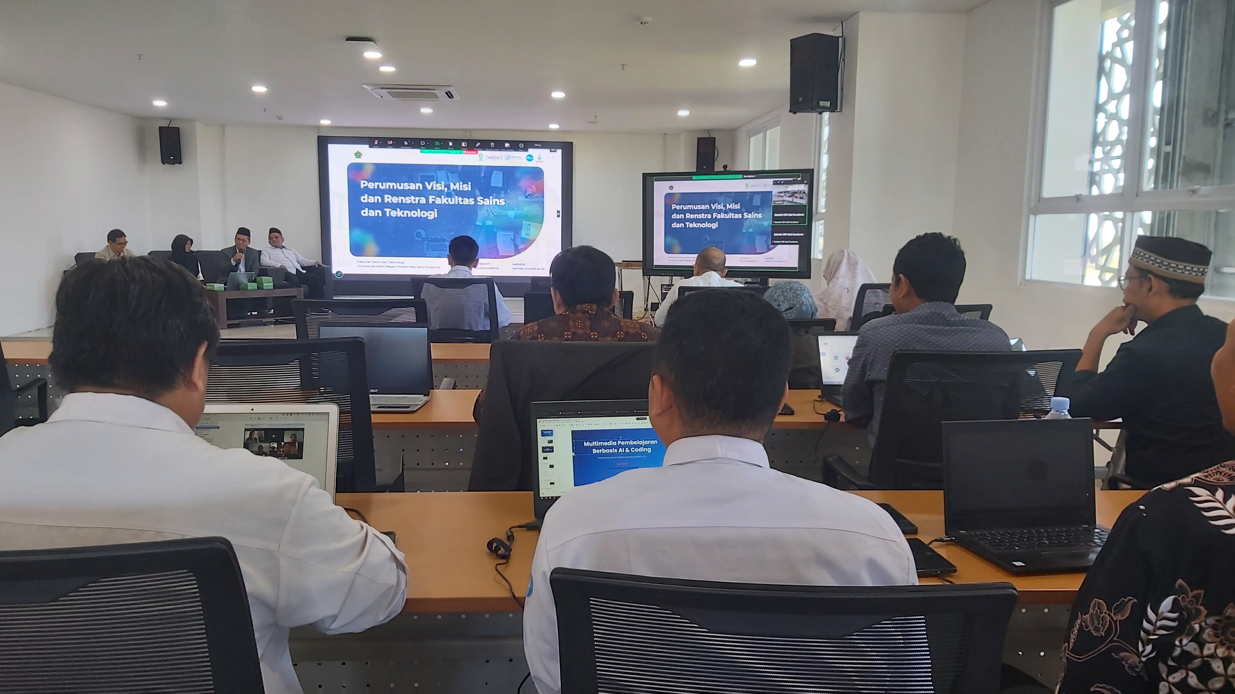 Perkuat Tata Kelola dan Mutu Akademik, FST UIN Raden Mas Said Surakarta Susun Visi, Misi, dan Renstra