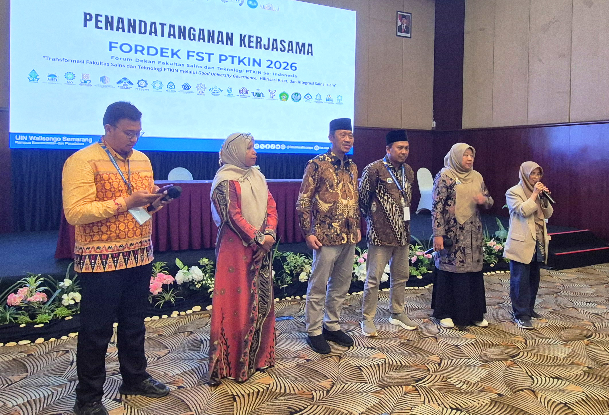 Sinergi FORDEK FST PTKIN 2026, FST UIN Raden Mas Said Surakarta Dorong Riset Berdampak dan Tata Kelola Unggul